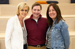Geraldine O' Leary, Norman Pratt and Debbie Kennedy